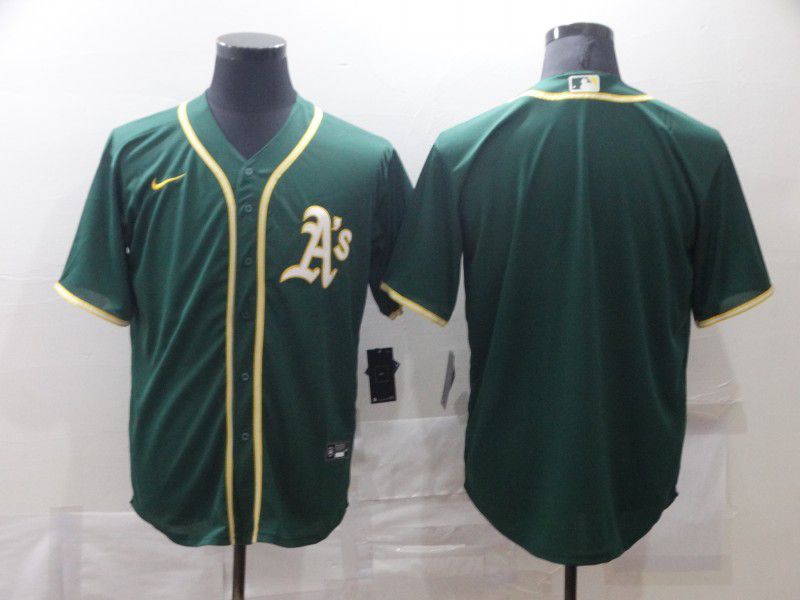 Men Oakland Athletics Blank Green Game Nike MLB Jerseys->st.louis cardinals->MLB Jersey